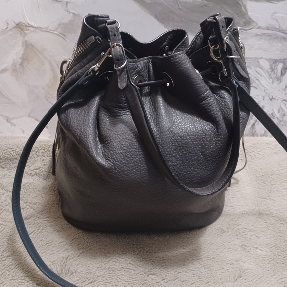 COPY - Balenciaga Papier Plate Bucket Satchel Shoulder Handbag - Picture 3 of 9